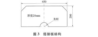 搭接板結構 搭接板結構